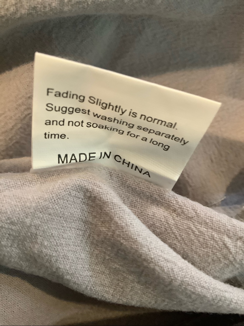 NWOT 100% Cotton Wide Leg Gray/Beige Summer Coastal Oversize Overalls Jumpsuit S - Picture 10 of 10